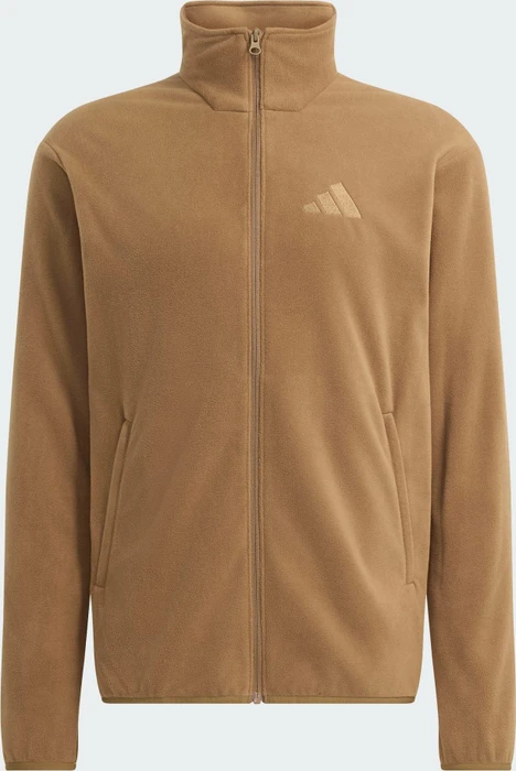 adidas Terrex Multi Essentials Fleece Jacke brown oxide (Herren)