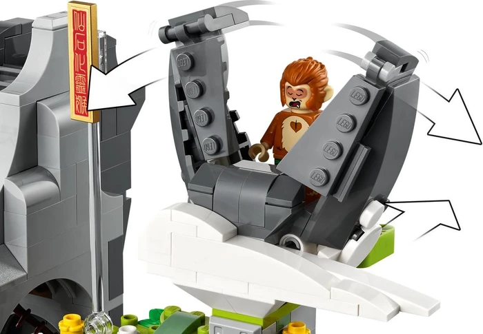 LEGO Monkie Kid - Der legendäre Berg der Blumen und Früchte