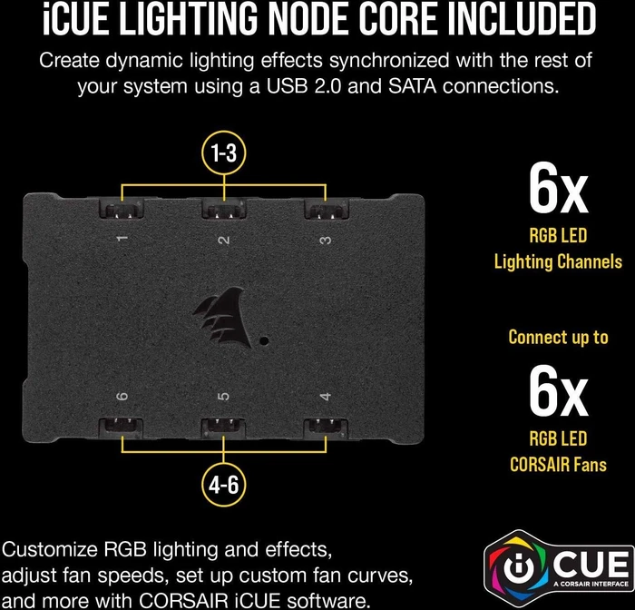 Corsair SP Series iCUE SP120 RGB PRO Performance Triple Fan Kit, LED-Steuerung, 120mm, 3er-Pack