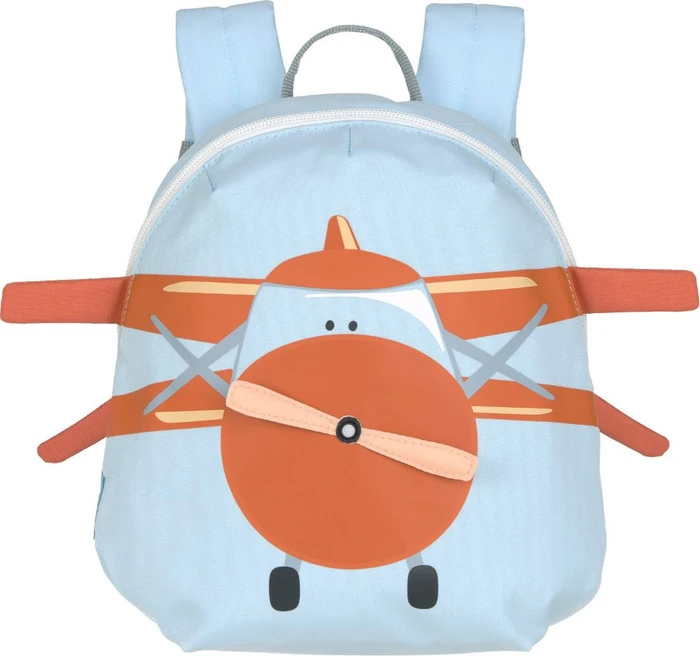 Lässig Tiny Drivers Propeller Flugzeug blau Kindergartenrucksack