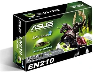ASUS GeForce 210, EN210/DI/512MD3/V2[LP], 512MB DDR3, VGA, DVI, HDMI