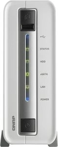 QNAP Turbo Station TS-112, 256MB RAM, 1x RJ-45 1000Base-T, 3x USB-A 2.0