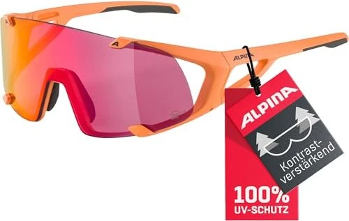 Alpina Hawkeye S Q-Lite peach matt/mirror pink