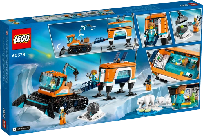 LEGO City - Arktis-Schneepflug mit mobilem Labor