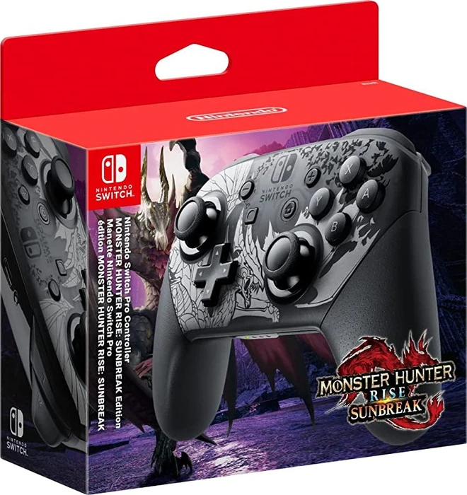 Nintendo Switch Pro Controller Monster Hunter: Rise Sunbreak Edition (Switch)