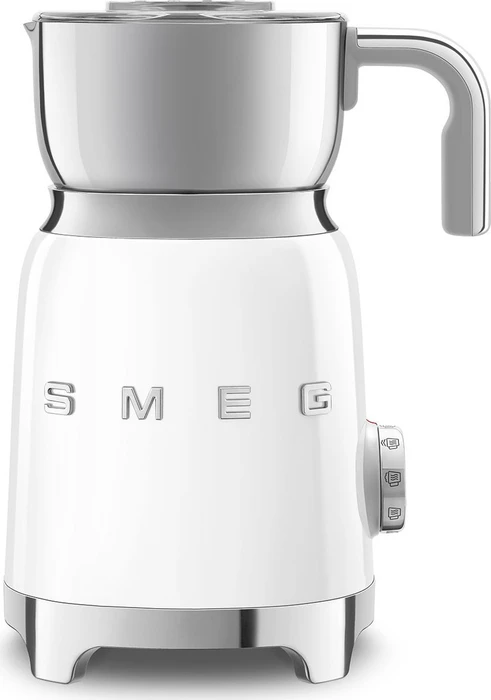 Smeg MFF01WHEU elektrischer Milchaufschäumer