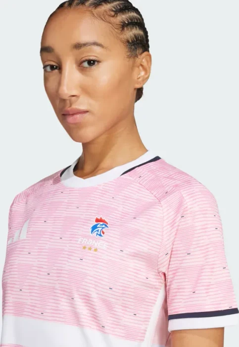 adidas Frankreich Handball Replica Trikot kurzarm pink spark (Damen)