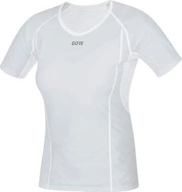 Gore Wear Windstopper Base Layer Funktionsshirt kurzarm light grey/white (Damen)