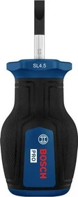Bosch Professional PRO Stubby Schlitz Schraubendreher, 4.5x25mm