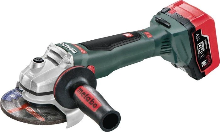 Metabo WB 18 LTX-BL125 Quick Akku-Winkelschleifer inkl. Koffer + 2 Akkus 5.5Ah