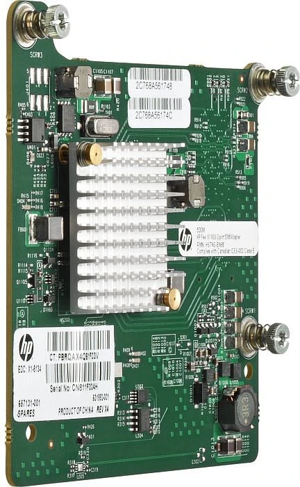 HP 530M, 2x proprietär 10Gb/s, Mezzanine-Modul