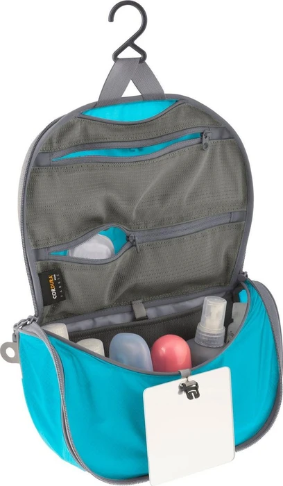 Sea to Summit Travelling Light Hanging Toiletry Bag S blau/grau