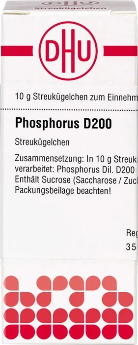 DHU Phosphorus Globuli D200, 10g