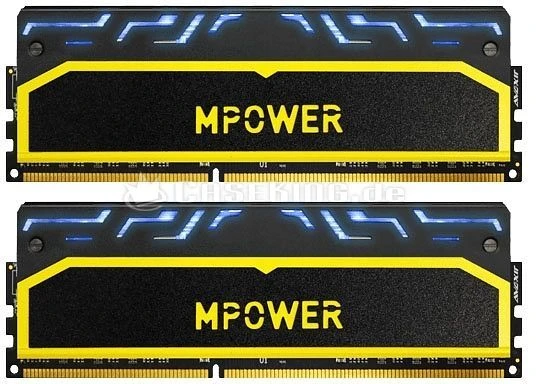 Avexir Blitz 1.1 MPower UDIMM 8GB Kit, DDR3-1600, CL9-9-9-24