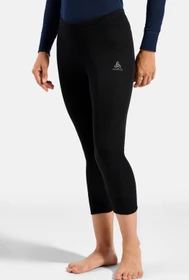 Odlo Active Warm Baselayer Tights Hose 3/4 schwarz (Damen)