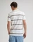 Lee Regular Pique Poloshirt kurzarm halogen safari stripe (Herren) Vorschaubild