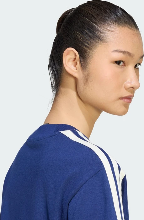 adidas Kit T-Shirt kurzarm dark blue/off white (Damen)