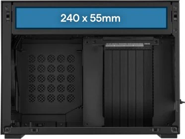 Lian Li DAN Cases A4-H2O, PCIe 5.0, schwarz, Mini-ITX
