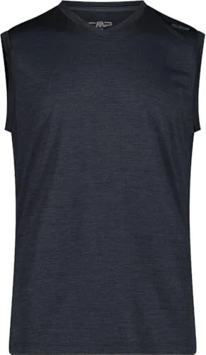 CMP Piquestrick Funktionsshirt ärmellos anthrazit (Herren)