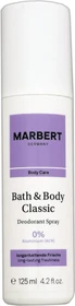Marbert Bath & Body Classic Deodorant Spray ohne Aluminiumsalze, 125ml