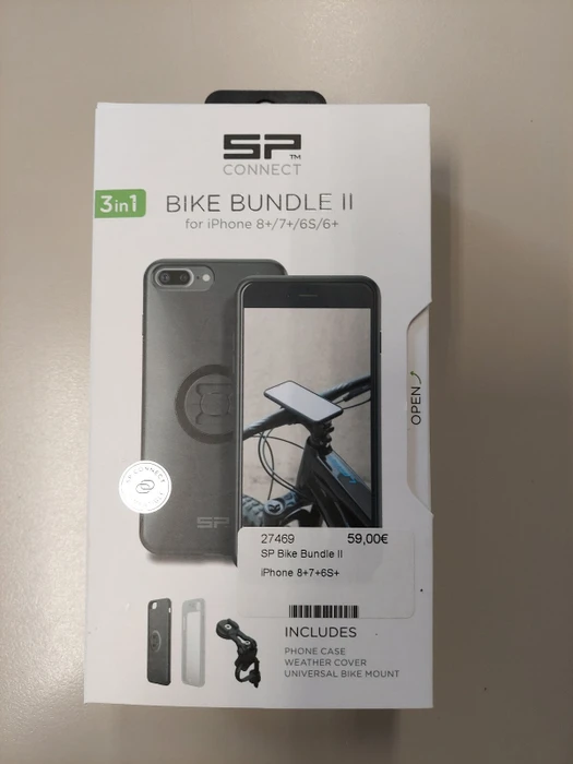 SP Connect Bike Bundle II iPhone 8 Plus schwarz