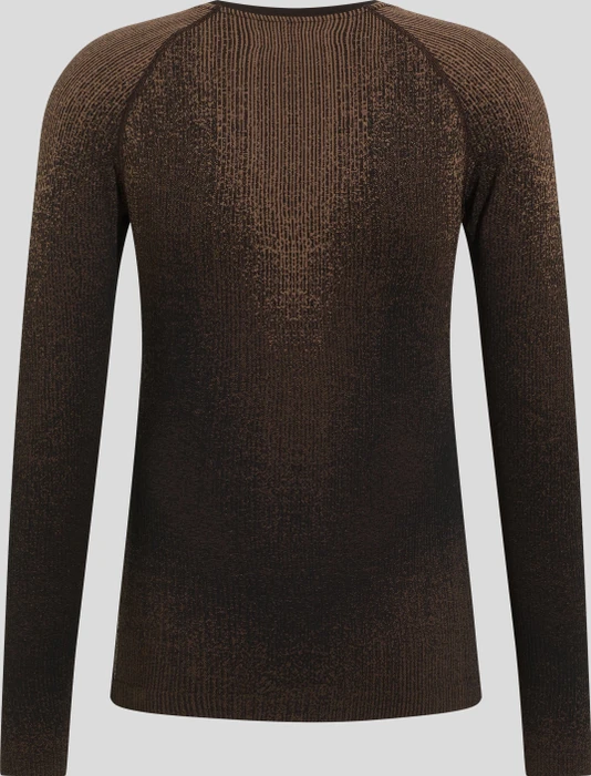 Odlo POW Blackcomb Baselayer Rundhals Funktionsshirt langarm fudge (Herren)