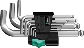 Wera 950 PKS/9 SM N Innensechskant Winkelschlüsselsatz, 9-tlg.