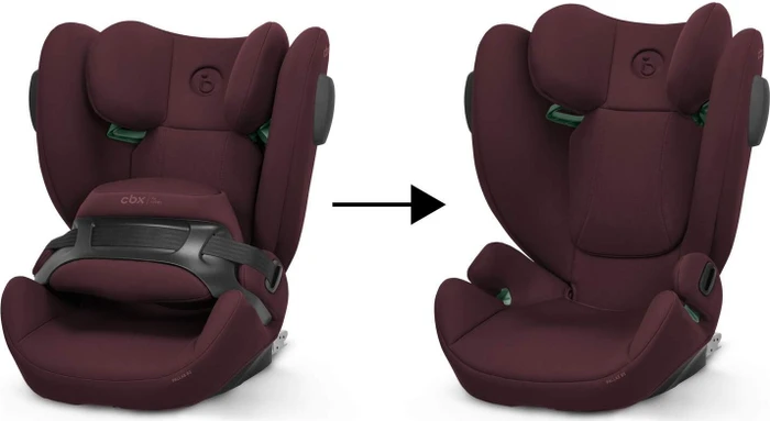 Cybex Pallas B3 i-Size red 2023