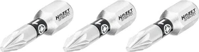 Hazet 2216N-PZ 1/3 Pozidriv Bit 1/4", PZ1x25mm, 3 Stück