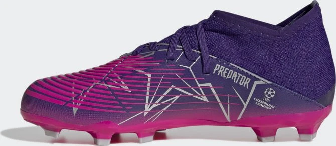 adidas Predator Edge.3 FG team colleg purple/silver metallic/team shock pink (Junior)