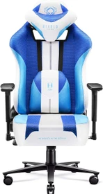 Diablo Chairs X-Player 2.0 King Gamingstuhl, blau/weiß