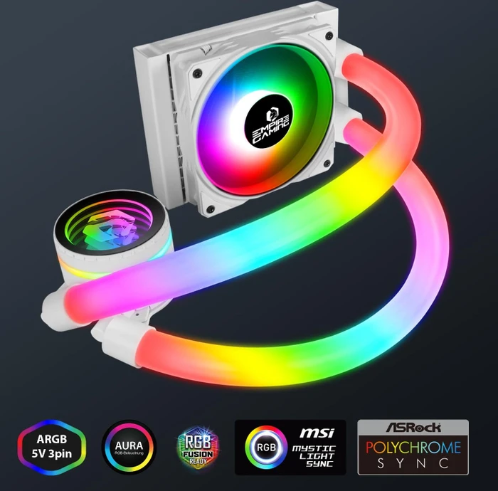 Empire Gaming Guardian P-W120 White, weiß