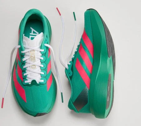 adidas Adizero Evo SL Woven court green/lucid red/cloud white (Herren)