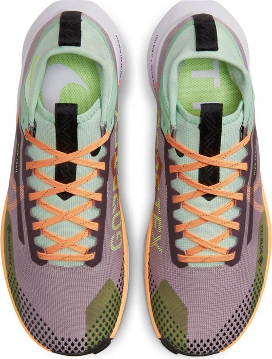 Nike React Pegasus Trail 4 Gore-Tex purple smoke/enamel green/ghost green/peach cream (Damen)
