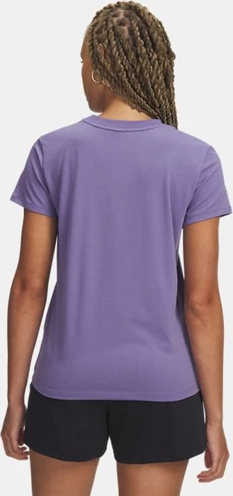Under Armour Rival Core Funktionsshirt kurzarm purple luxe/white (Damen)