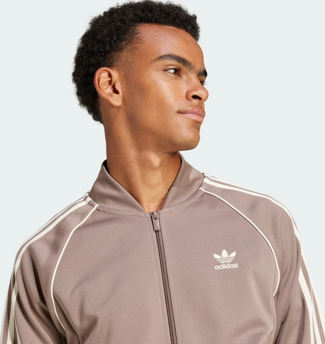 adidas Adicolor Classics SST Originals Trainingsjacke trace brown (Herren)