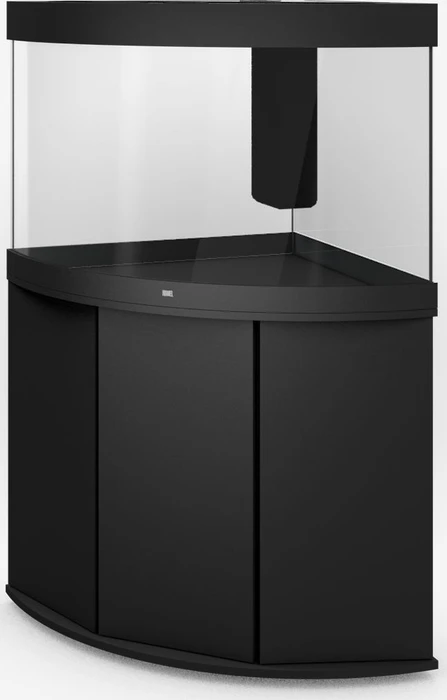 Juwel Trigon 190 LED Aquarium-Set mit Unterschrank, schwarz/schwarz, 190l