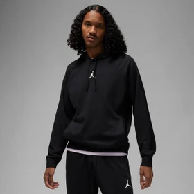 Nike Jordan Dri-FIT Sport Crossover Fleece Hoodie schwarz/weiß (Herren)