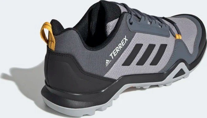 adidas Terrex AX3 light granite/core black/activ gold (Herren)