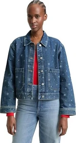 Tom Tailor Aufgesetzte Taschen Jeansjacke mid blue/laser hearts (Damen)
