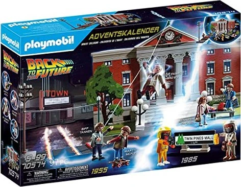 playmobil Weihnachten - Adventskalender Back to the Future