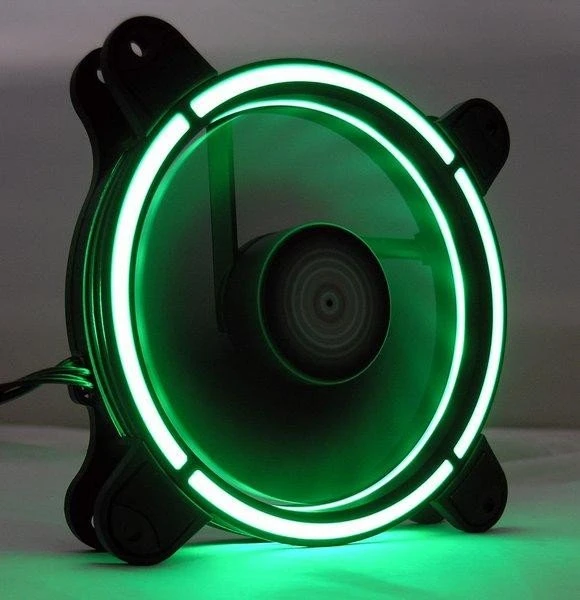 LC-Power LC-CF-RGB-COMBO, LED-Steuerung, Fernbedienung, LED-Strip, 120mm, 2er-Pack