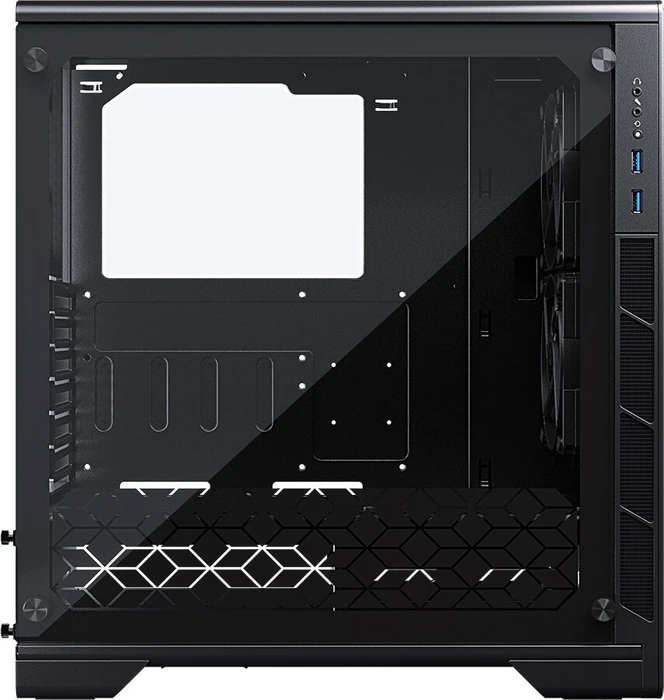 MetallicGear / MagniumGear Neo [V2], schwarz, Glasfenster
