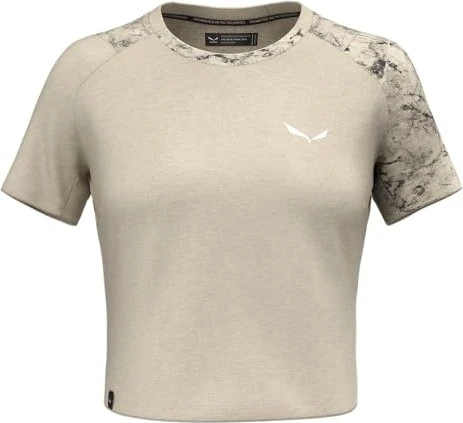 Salewa Lavaredo Hemp Crop Funktionsshirt kurzarm oatmeal (Damen)