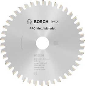 Bosch Professional Multi Material Kreissägeblatt 42Z, 130x2x20mm, 1 Stück
