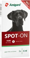 Amigard Spot on für Hunde über 30kg, 18ml (3x 6ml)