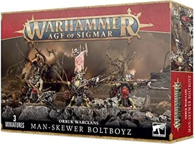Games Workshop Warhammer Age of Sigmar - Orruk Warclans - Man-Skewer Boltboyz