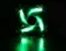 BitFenix Spectre LED schwarz/grün, 120mm Vorschaubild