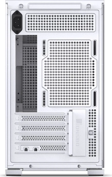 Jonsbo D31 White, weiß, Glasfenster