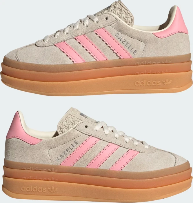 adidas Gazelle Bold beige/semi pink spark/cream white (Junior)